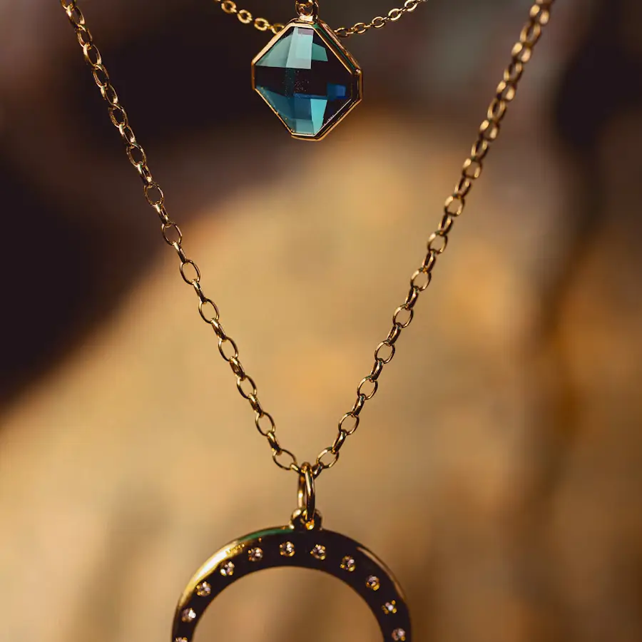 Layered necklace